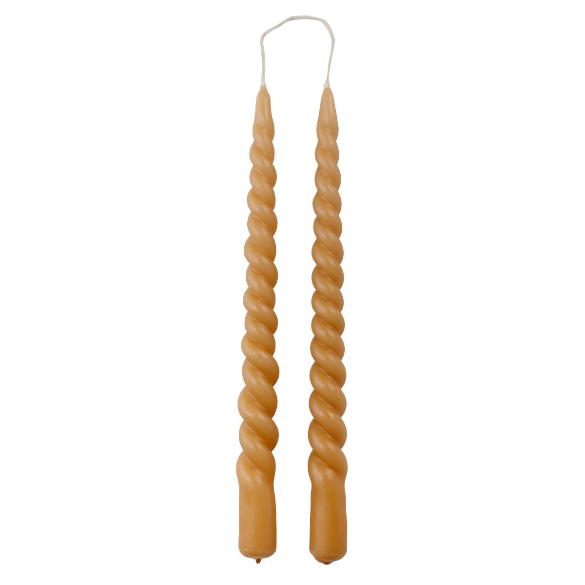 Swirl dinerkaarsen set – Sienna (2 stuks) – Rustik Lys