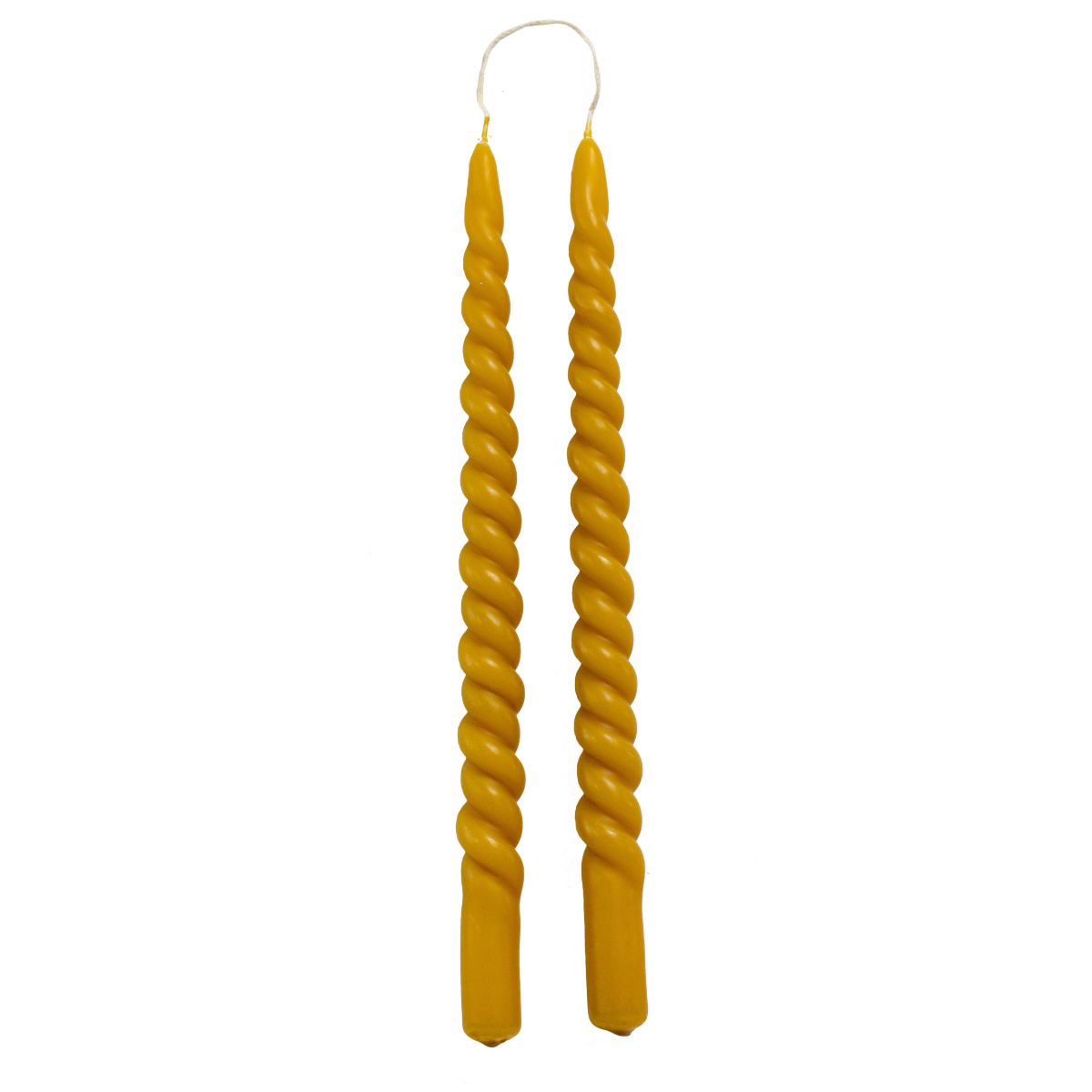 Swirl dinerkaarsen set – Nature (2 stuks) – Rustik Lys