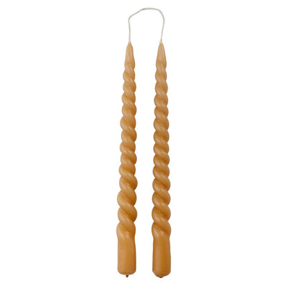 Swirl dinerkaarsen set – Sienna (2 stuks) – Rustik Lys
