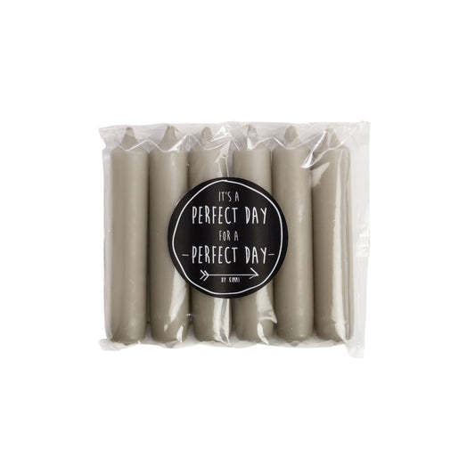 Dinerkaarsen Linnen 2,1 x 12 cm