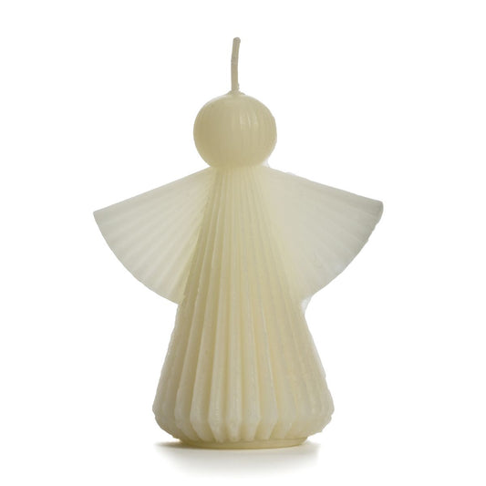 Sculpture kaars engel - 8,5 x 10 cm - Vanilla