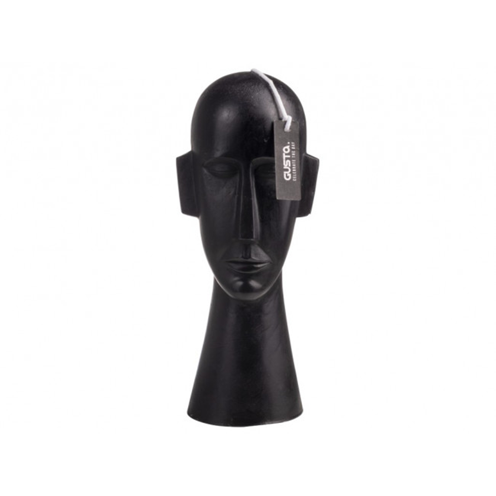 Gusta Figuurkaars– Zwart – 22 cm Hoog